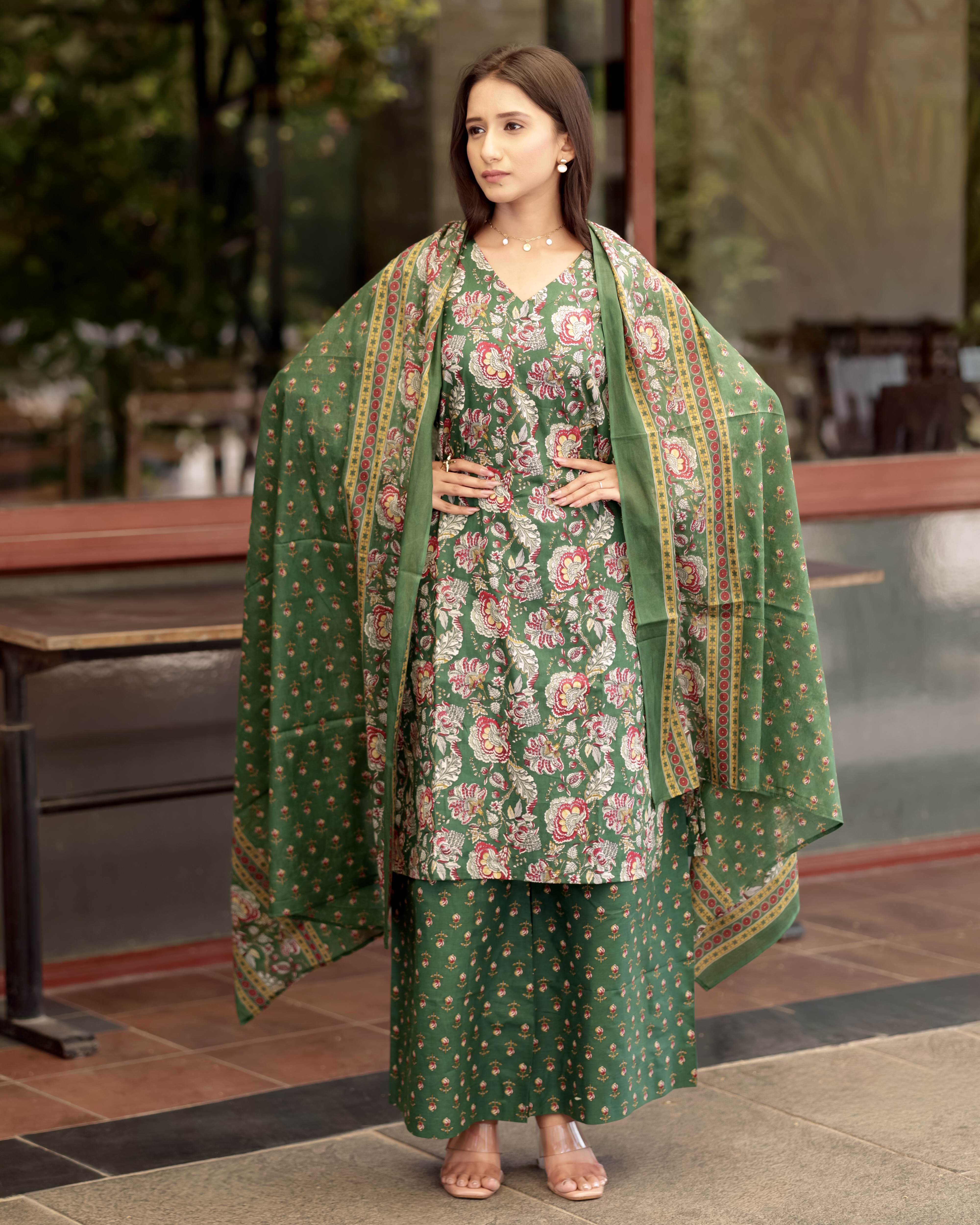 Elegant 3 Piece Kurti Sets For Women